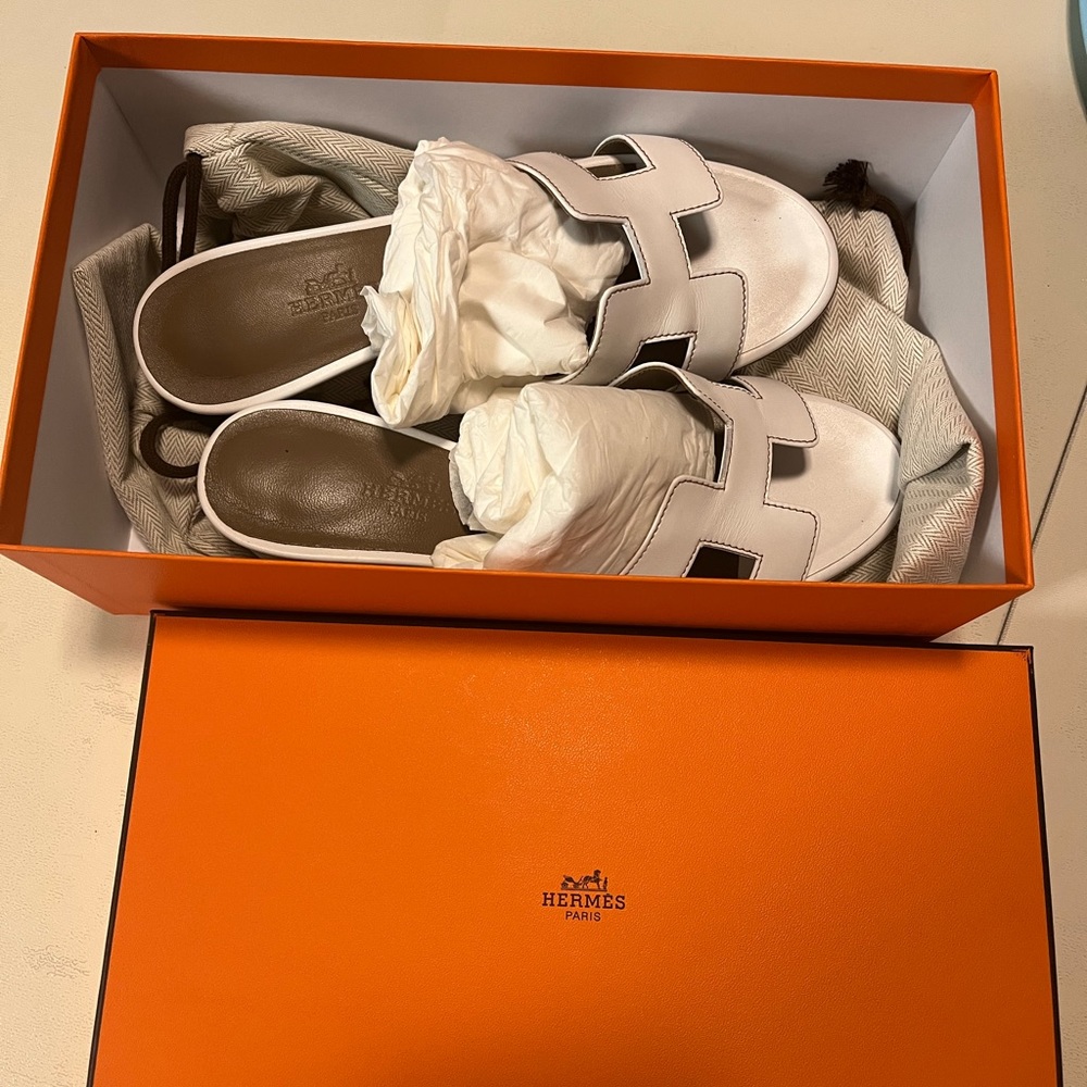 AUTHENTIC!!Hermes Oasis Sandal - Picture 5 of 8